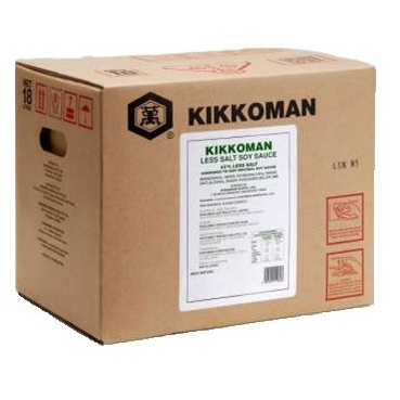 Kikkoman Shoyu Less Salt 18Ltr