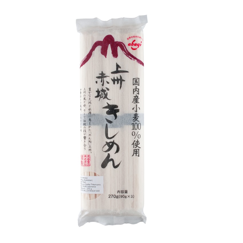 Akagi Shokuhin Kishimen 270 gr (3 pcs)