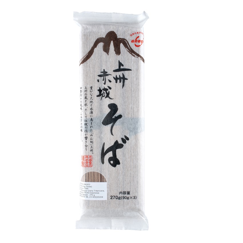 Akagi Shokuhin Soba 270 gr (3 pcs)