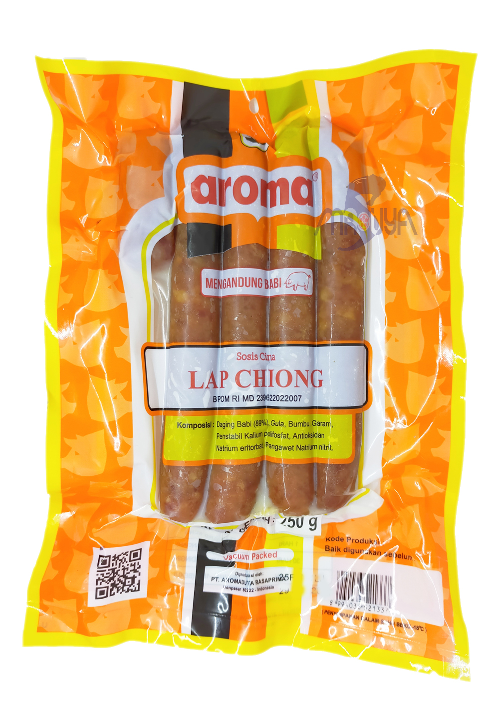 Aroma Lap Chiong Vacuum Packed 250 gr
