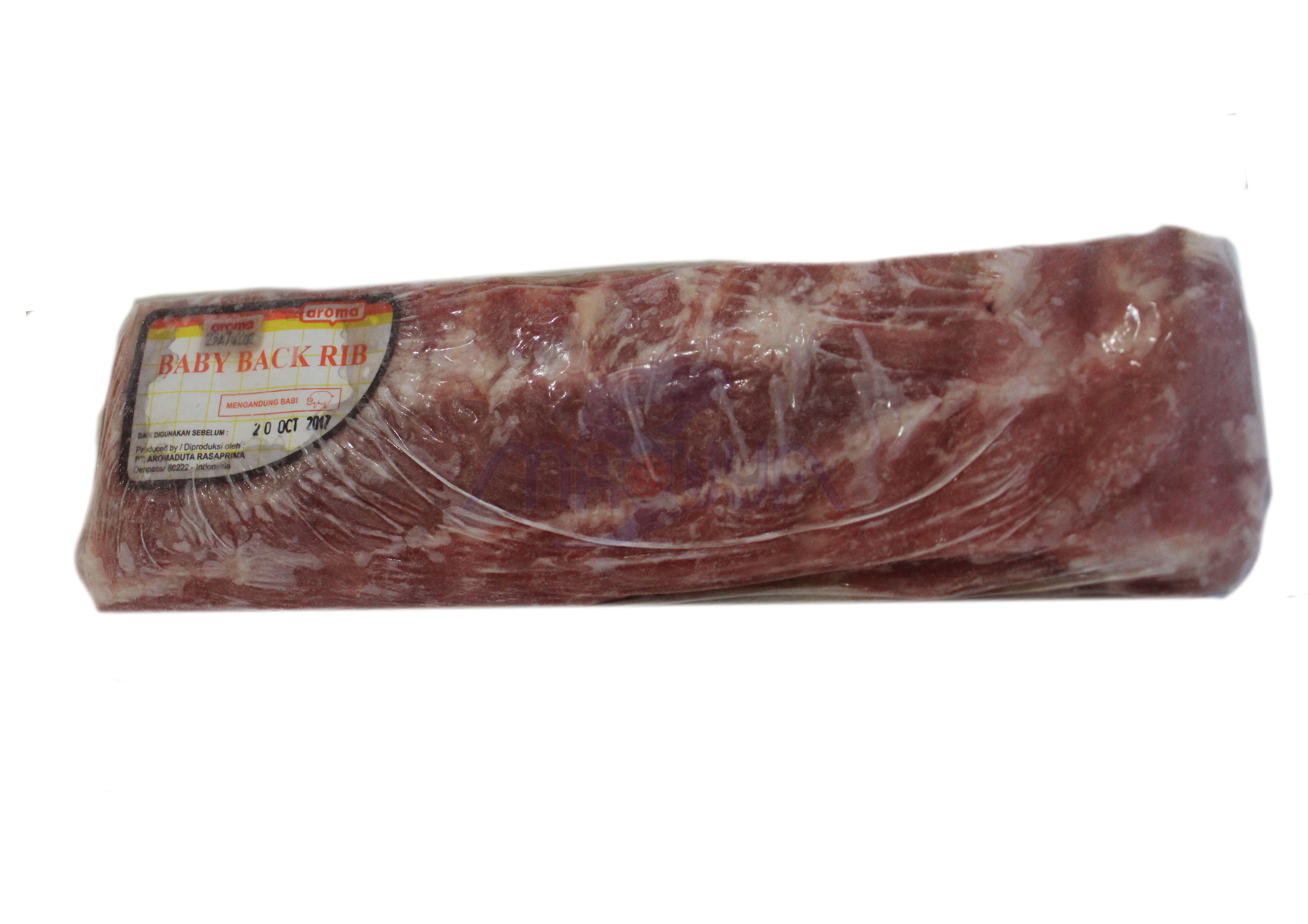 Aroma Pork Baby Back Rib Whole Vacuum Packed