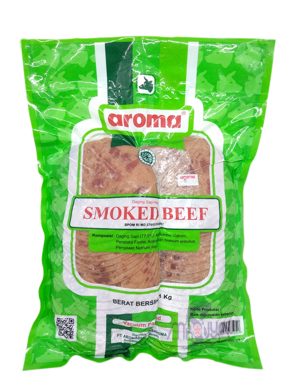 Aroma Smoked Beef (B) Vacuum Packed 1 Kg