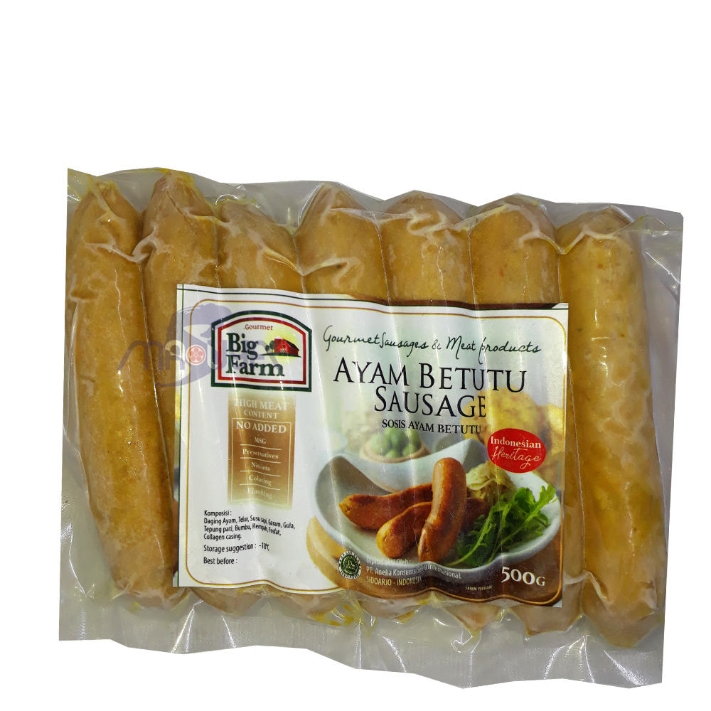 Big Farm Ayam Betutu Sausage 500 gr