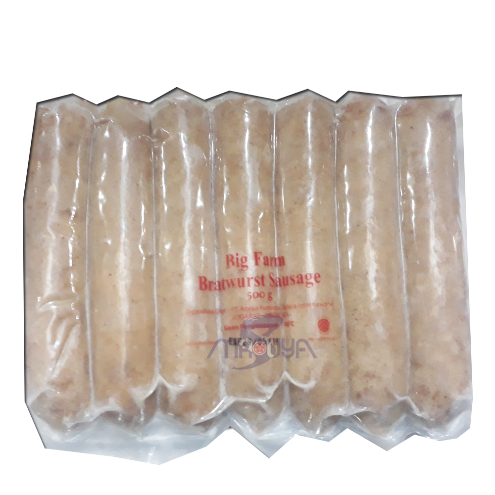 Big Farm Bratwurst Sausage 500 gr