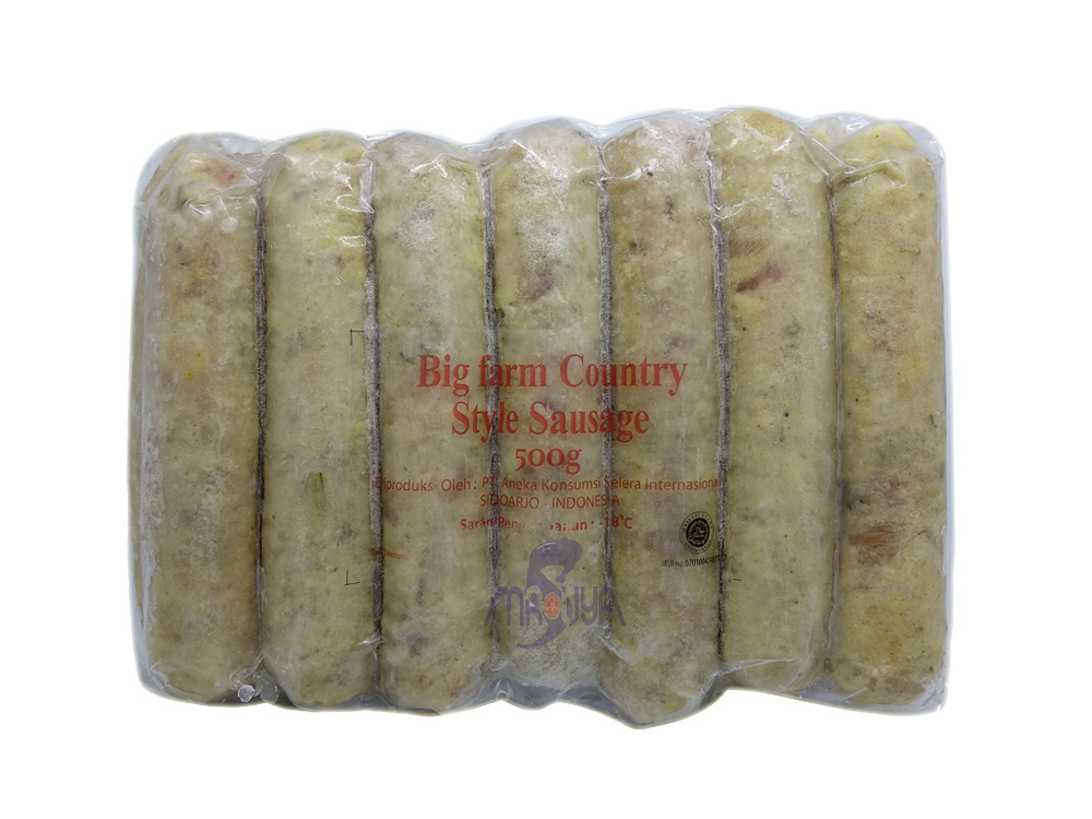 Big Farm Country Style Sausage 500 gr