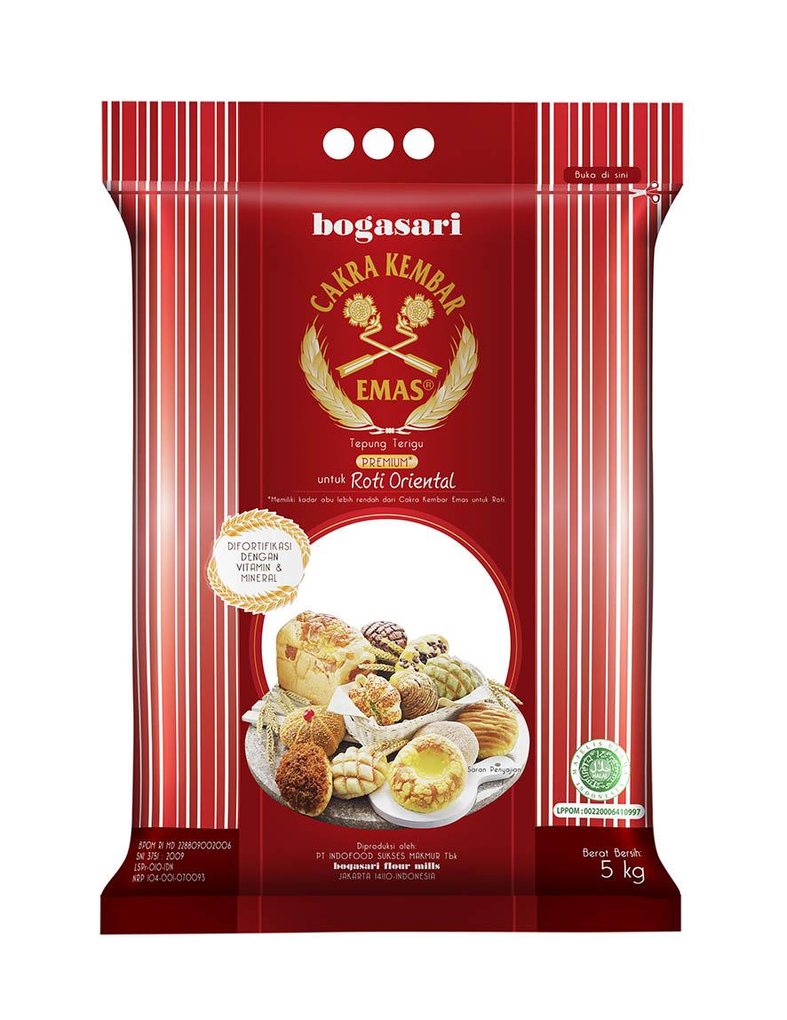 Bogasari Cakra Kembar Emas (Premium) Oriental 5 Kg