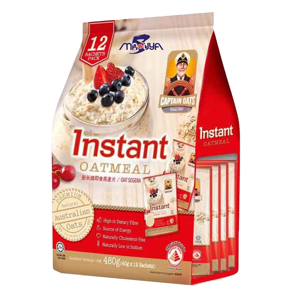 Captain Oats Instant Oatmeal 40 gr