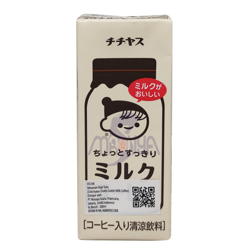 Chichiyasu Chotto Sukkiri Milk Coffee 200 ml