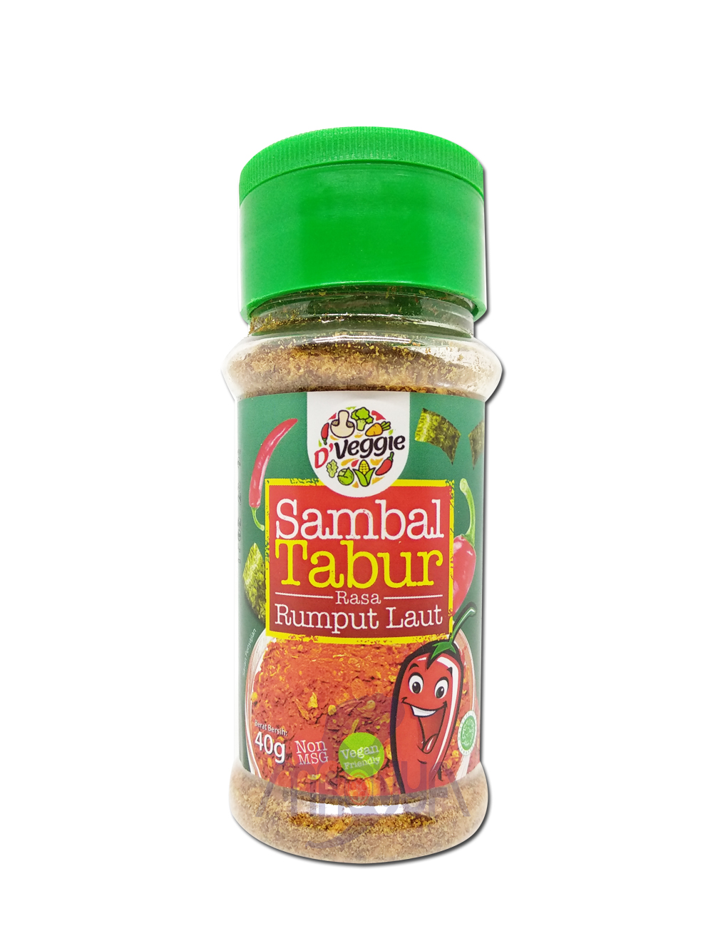 D'Veggie Sambal Tabur Rasa Seaweed 40 gr