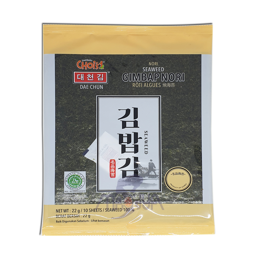 Dae Chun Gimbab Nori 22 gr - Grade A (50 sheets)