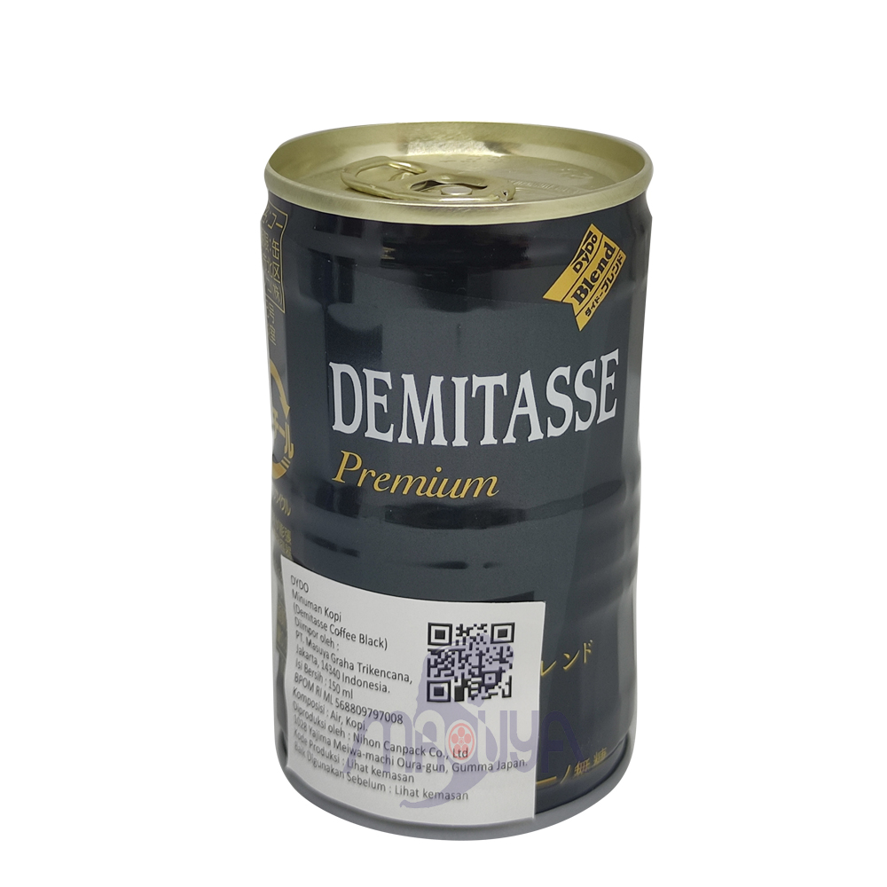 Dydo Demitasse Coffee Black 150 gr