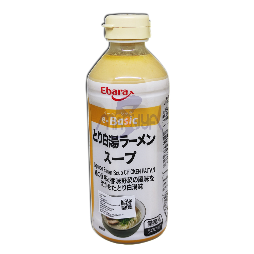 Ebara E-Basic Chicken Paitan Ramen Soup 500 ml