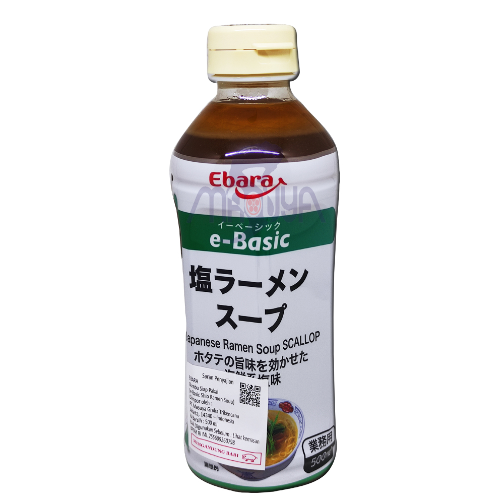 Ebara E-Basic Shio Ramen Soup 500 ml