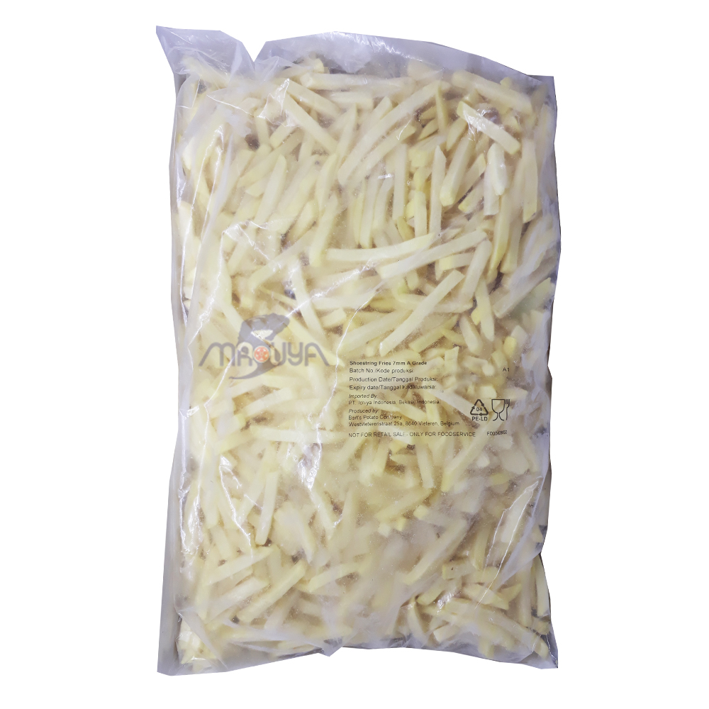 Eu French Fries Shoestring Cut (7x7mm) 2 Kg