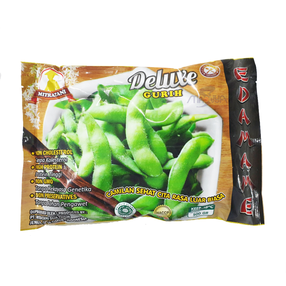 Frozen Edamame Deluxe Salted 500 gr