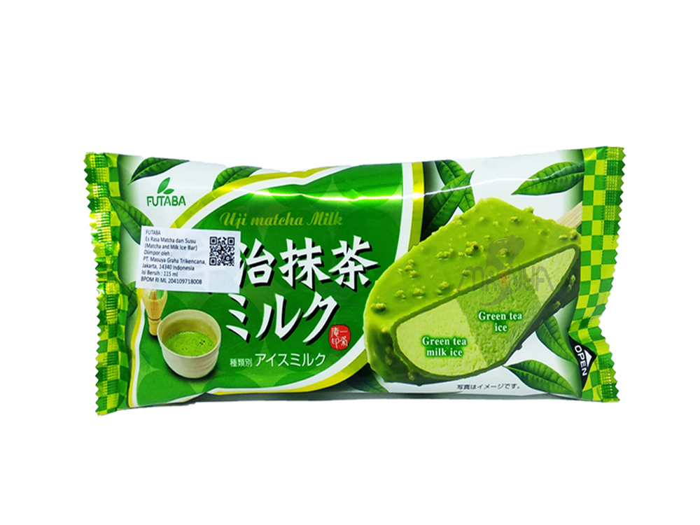 Futaba Matcha and Milk Ice Bar 115 ml