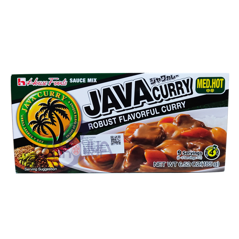 House Java Curry Chukara 185 gr