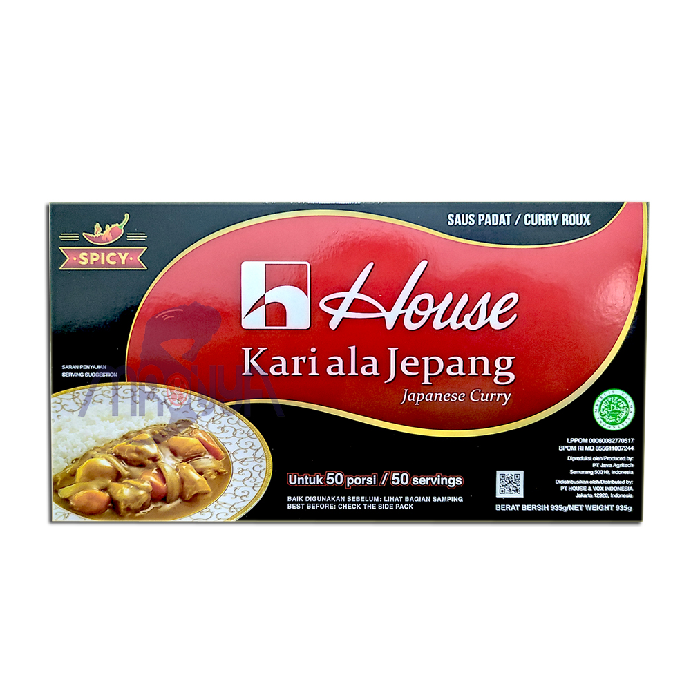 House Kari ala Jepang (Roux) Spicy 935 gr