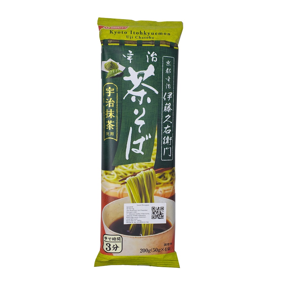 Ito Kyuemon Uji Cha Soba 200 gr (4 pcs)