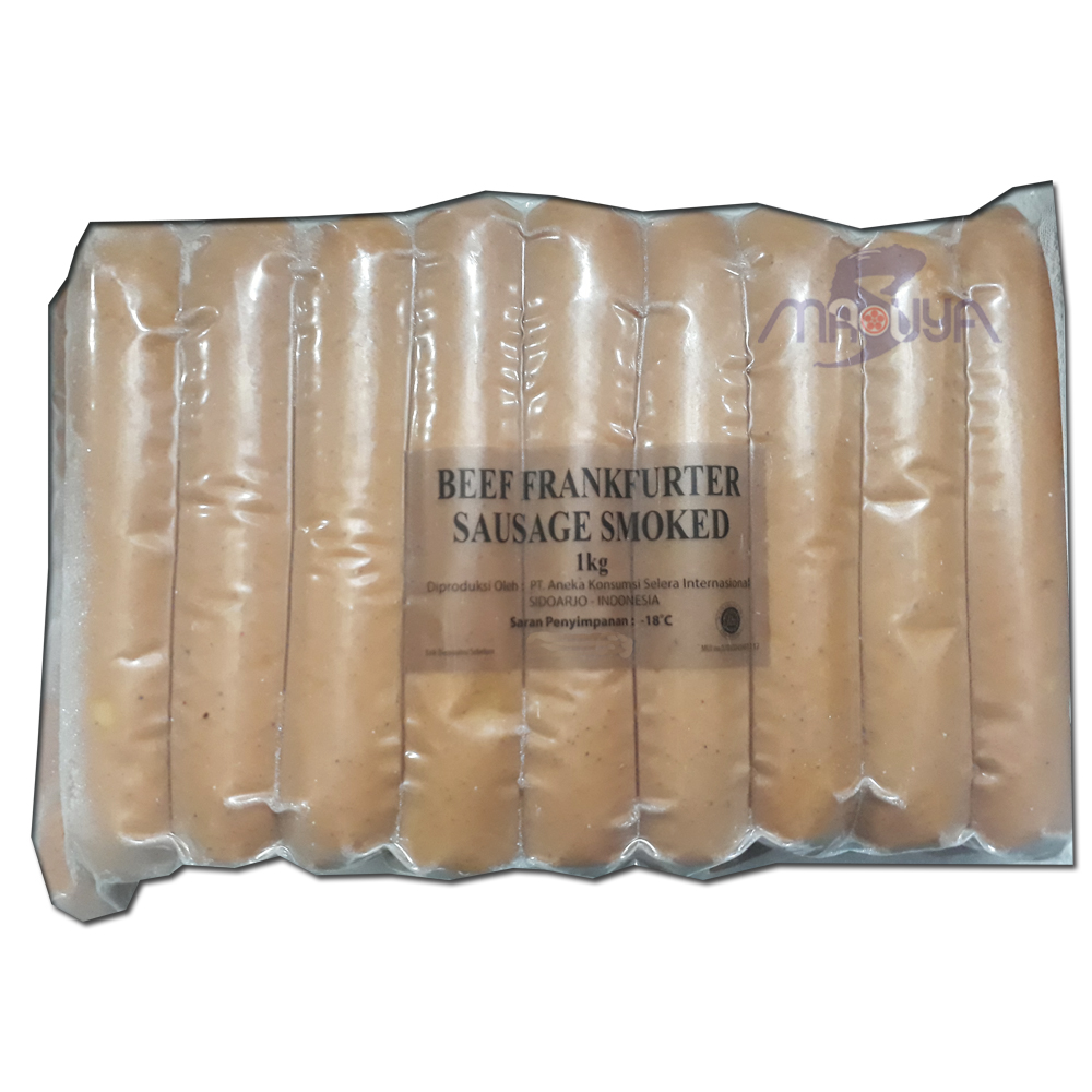 Kansas Beef Frankfurter Sausage 1 Kg 