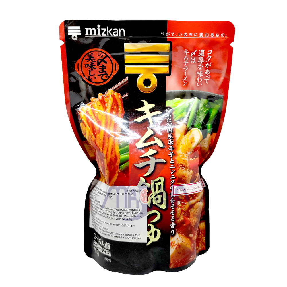 Mizkan Kimuchi Nabe Straight Type 750 gr