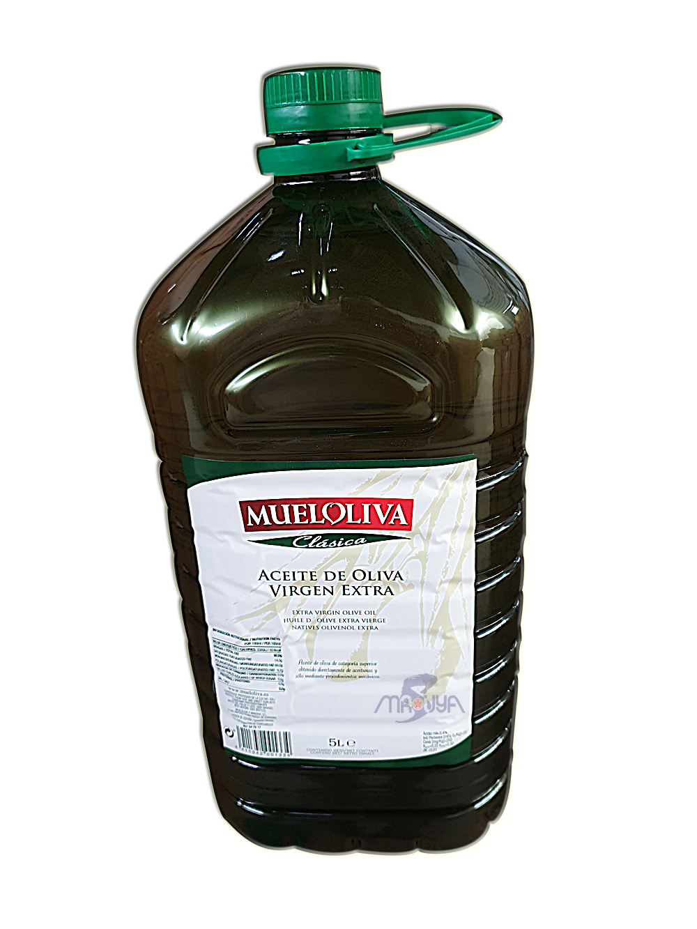 Mueloliva Extra Virgin Olive Oil PET 5 Ltr