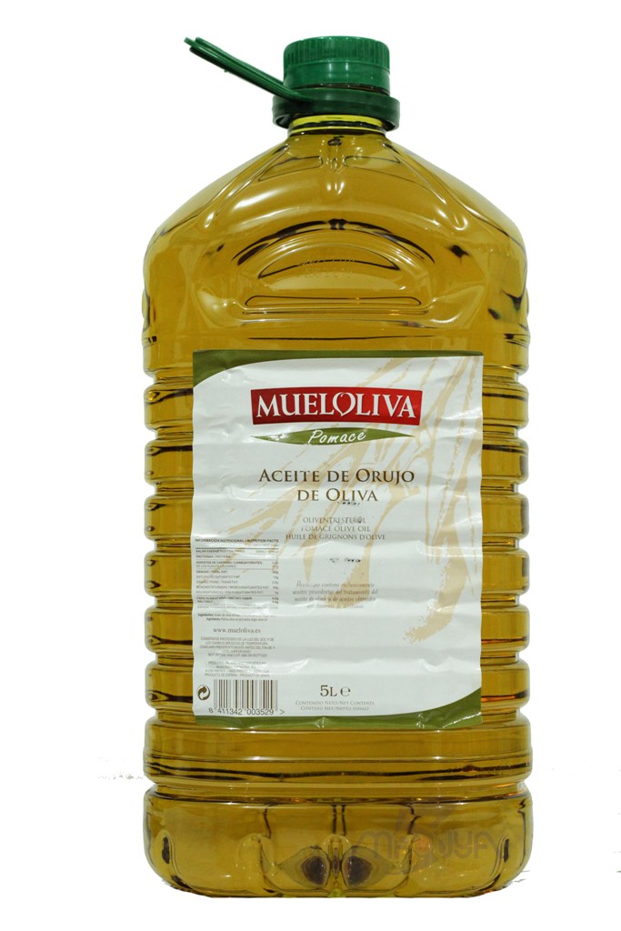 Mueloliva Pomace Olive Oil PET 5 Ltr