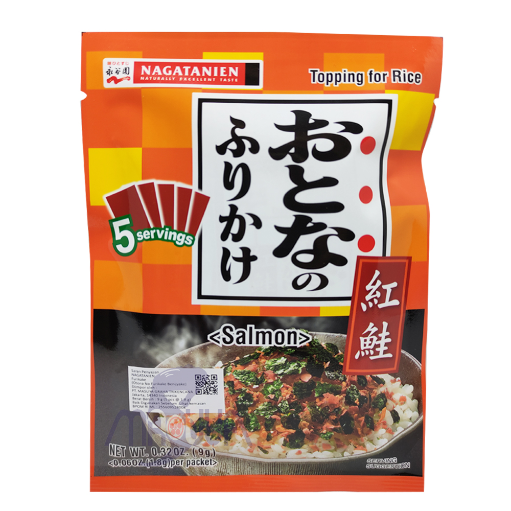 Nagatanien Otona-No Furikake Benijake 9 gr (5 pcs)