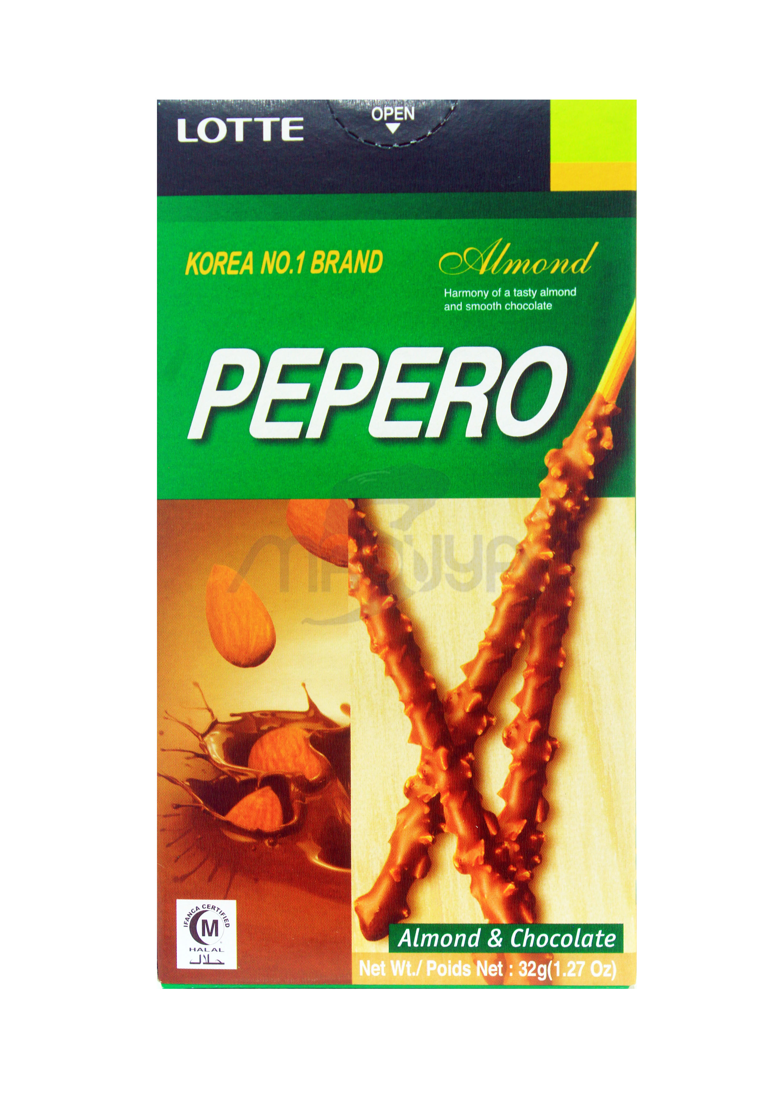 Pepero Almond (English) 32 gr