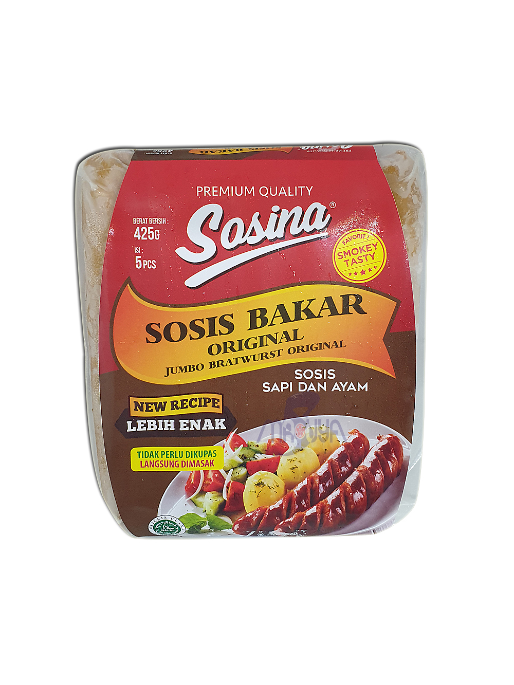 Sosina Sosis Bakar Original 425 gr
